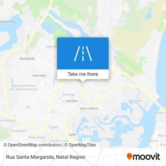 Rua Santa Margarida map