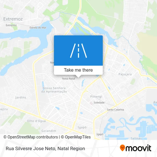 Rua Silvesre Jose Neto map