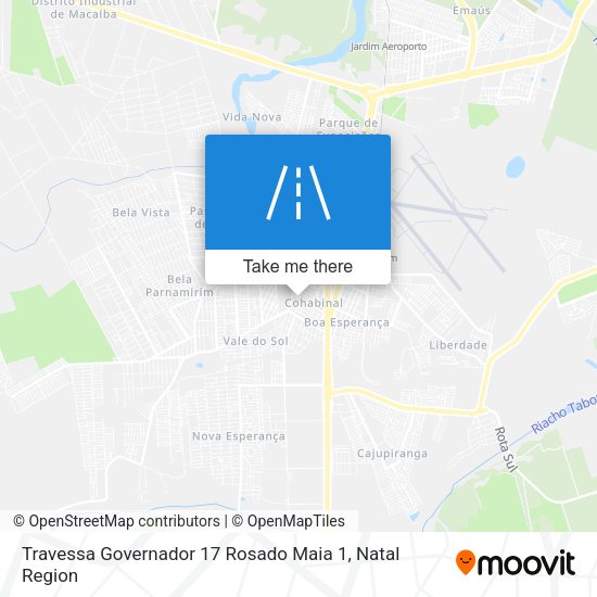 Travessa Governador 17 Rosado Maia 1 map