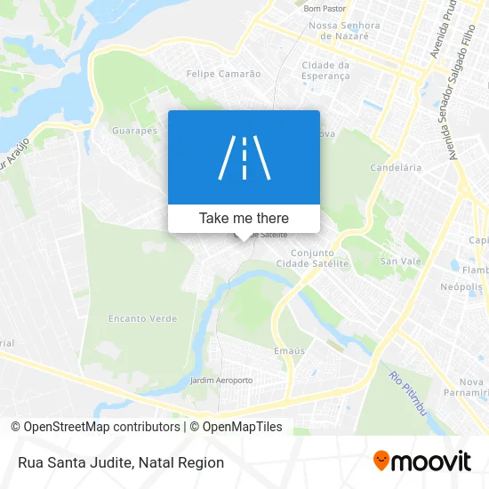 Rua Santa Judite map
