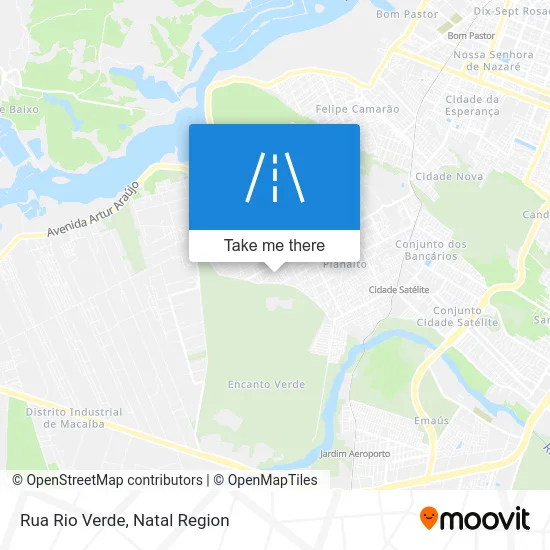 Rua Rio Verde map