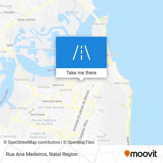 Rua Ana Medeiros map