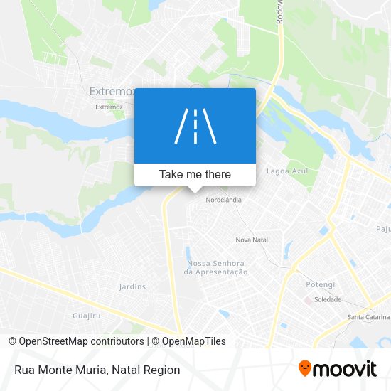 Rua Monte Muria map