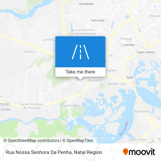 Rua Nossa Senhora Da Penha map
