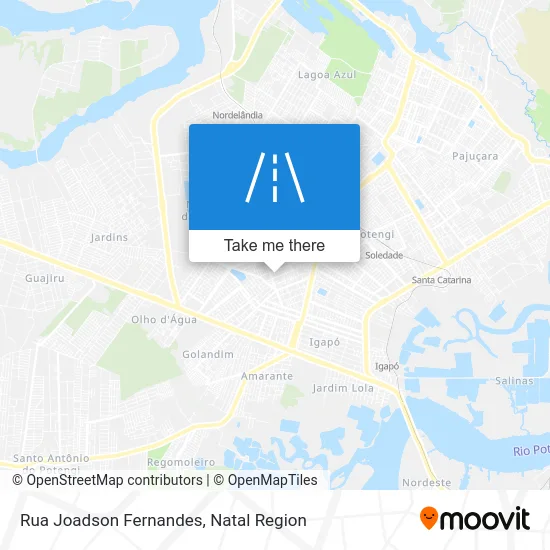 Rua Joadson Fernandes map