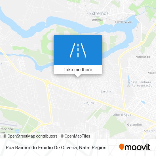 Rua Raimundo Emídio De Oliveira map