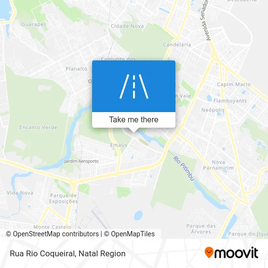 Rua Rio Coqueiral map