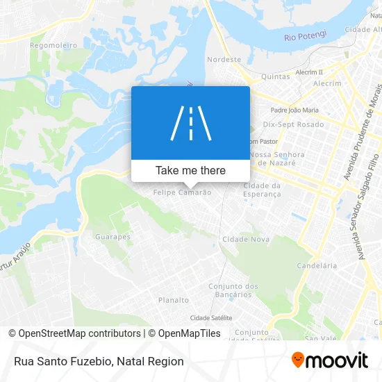 Rua Santo Fuzebio map