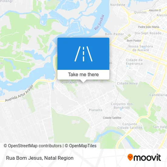 Rua Bom Jesus map