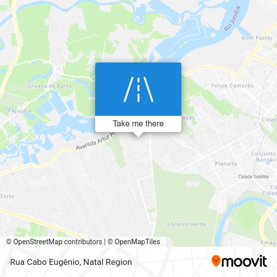 Rua Cabo Eugênio map