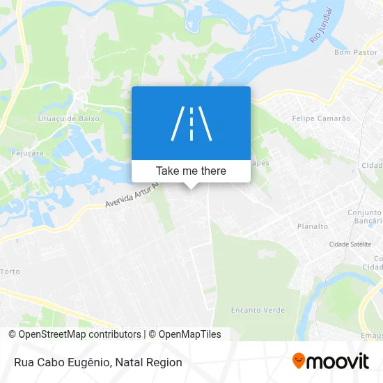 Rua Cabo Eugênio map