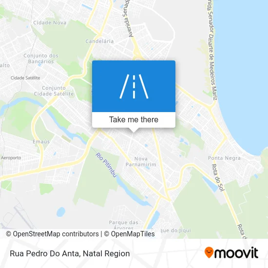 Rua Pedro Do Anta map
