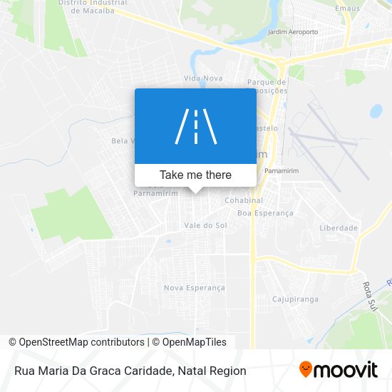 Rua Maria Da Graca Caridade map
