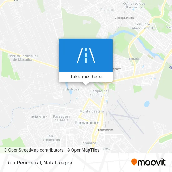 Rua Perimetral map
