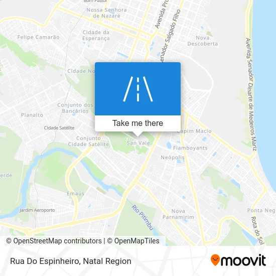 Rua Do Espinheiro map