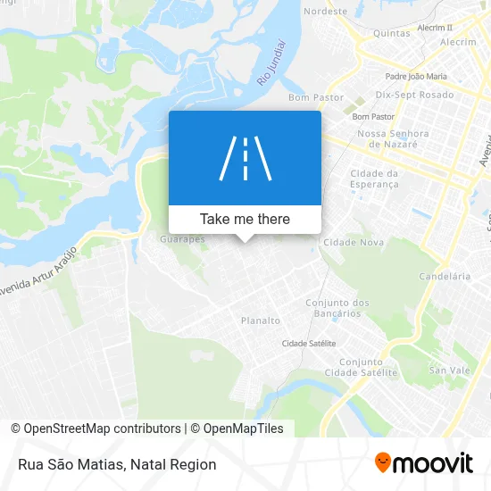 Rua São Matias map
