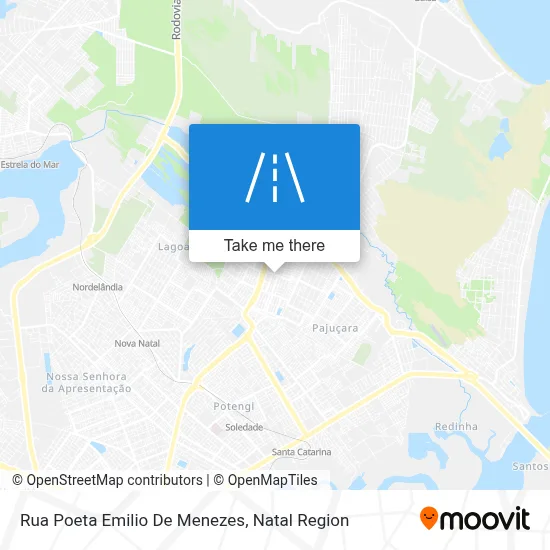 Rua Poeta Emilio De Menezes map