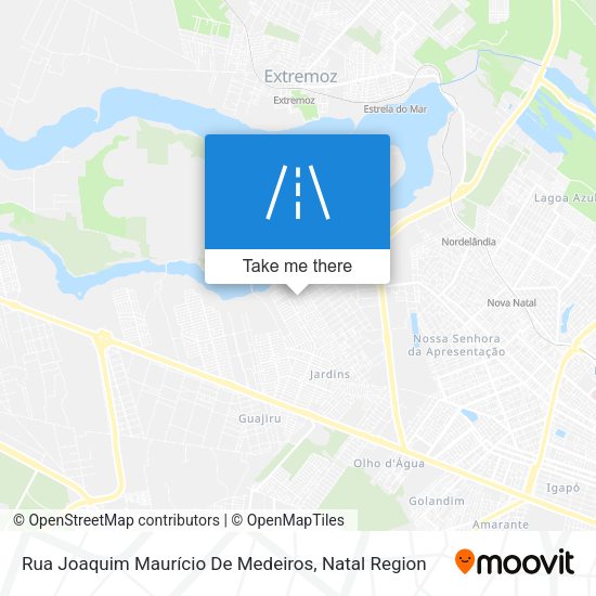 Rua Joaquim Maurício De Medeiros map