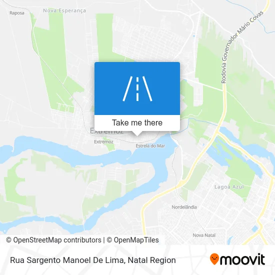 Rua Sargento Manoel De Lima map