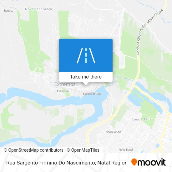 Rua Sargento Firmino Do Nascimento map