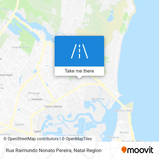 Rua Raimundo Nonato Pereira map