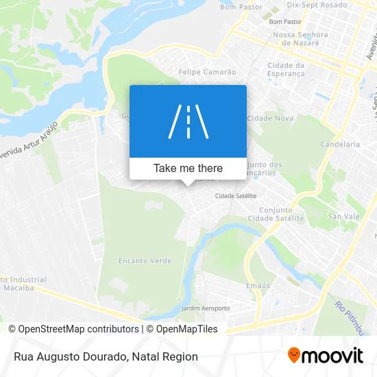 Rua Augusto Dourado map