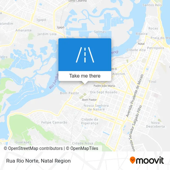 Rua Rio Norte map