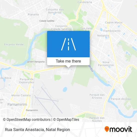 Rua Santa Anastacia map