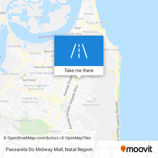 Passarela Do Midway Mall map