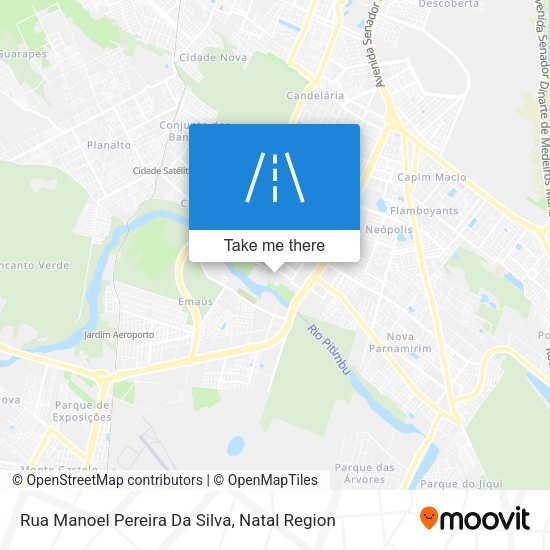 Rua Manoel Pereira Da Silva map