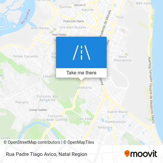 Rua Padre Tiago Avico map