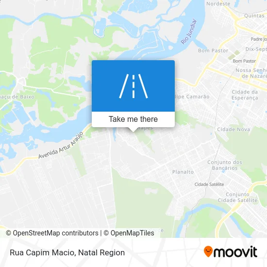 Rua Capim Macio map