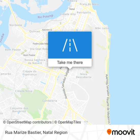 Rua Marize Bastier map