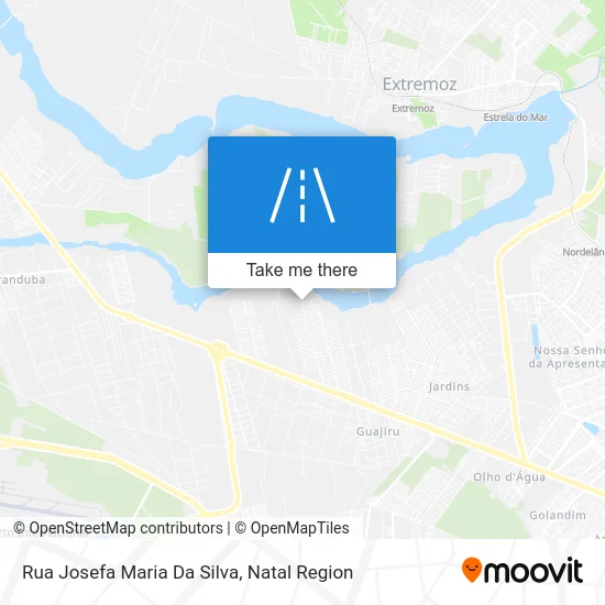 Rua Josefa Maria Da Silva map