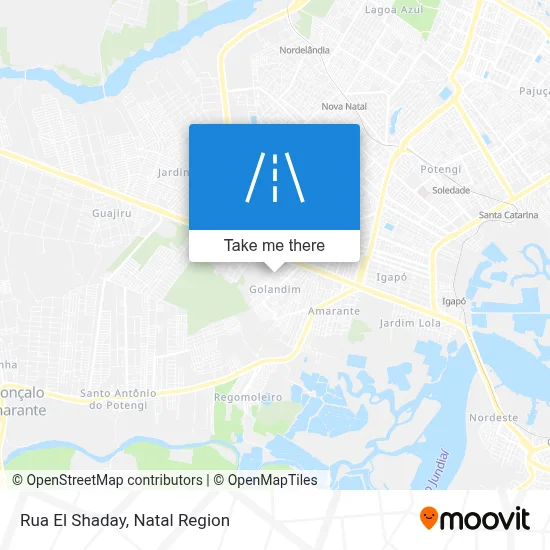 Rua El Shaday map