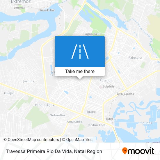 Travessa Primeira Rio Da Vida map