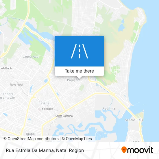 Rua Estrela Da Manha map