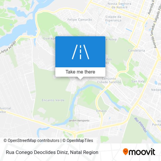 Rua Conego Deoclides Diniz map