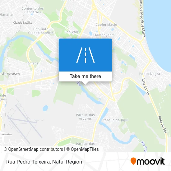 Rua Pedro Teixeira map
