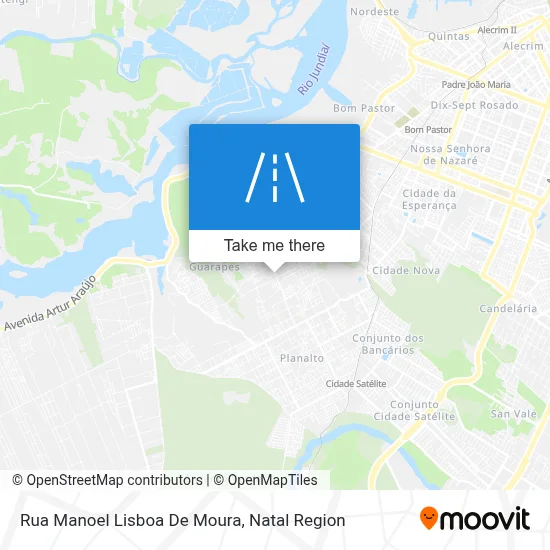 Rua Manoel Lisboa De Moura map