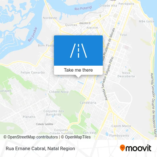 Rua Ernane Cabral map