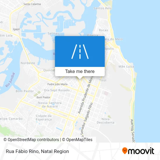Rua Fábio Rino map