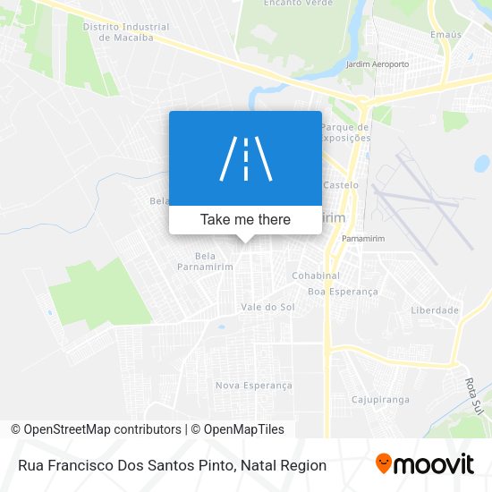 Rua Francisco Dos Santos Pinto map