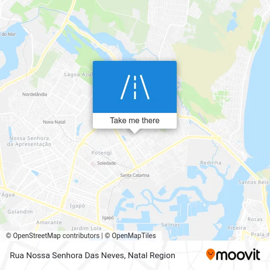 Rua Nossa Senhora Das Neves map