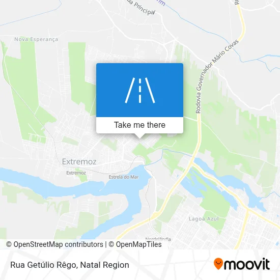 Rua Getúlio Rêgo map