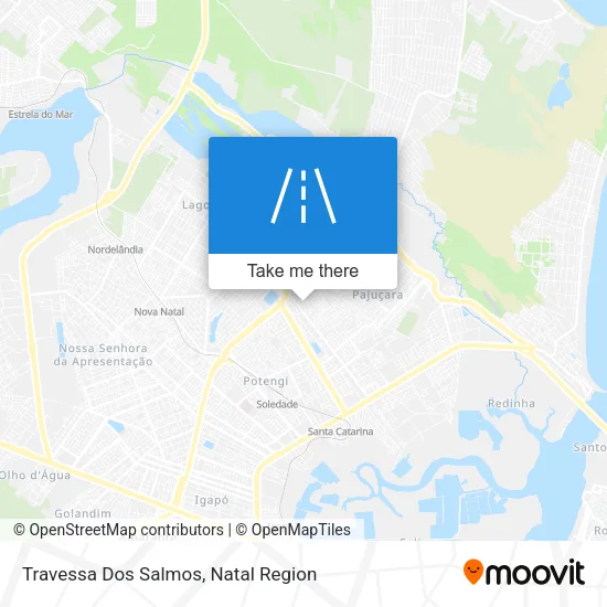 Travessa Dos Salmos map