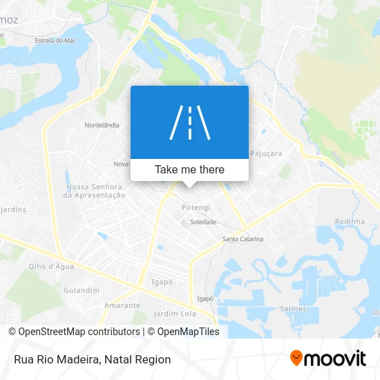 Rua Rio Madeira map