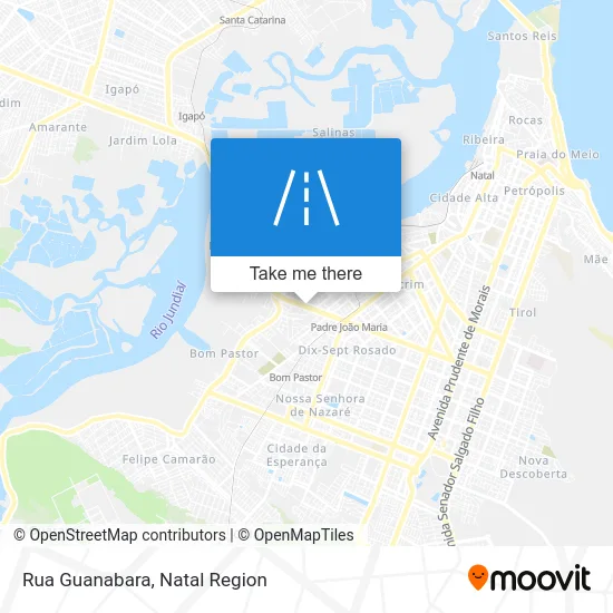 Rua Guanabara map