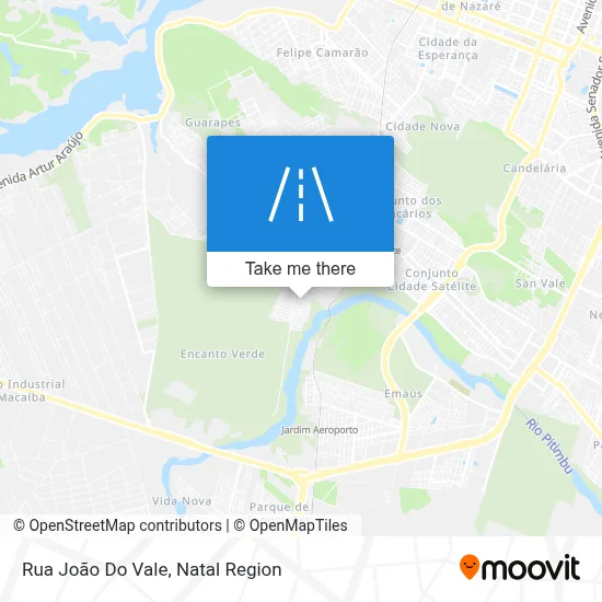 Rua João Do Vale map