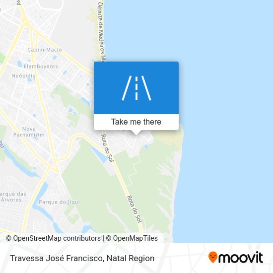 Travessa José Francisco map